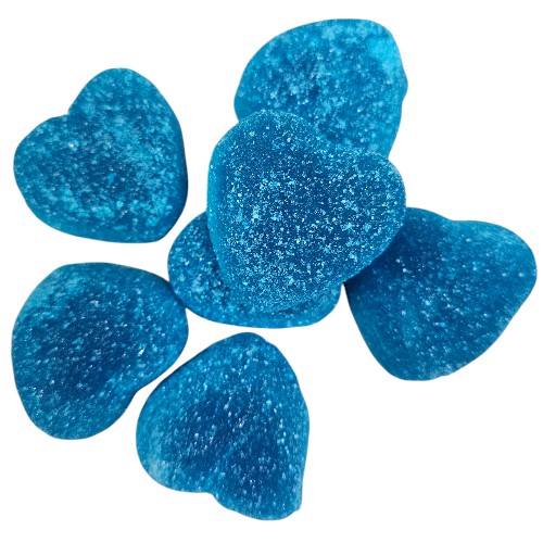 Blue Raspberry Hearts Blue Raspberry Hearts
