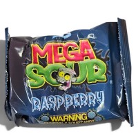 Mega Sour Blue Raspberry Balls