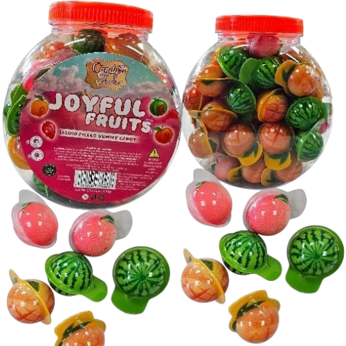 Liquid Filled Gummy Candy Full Jar Liquid Filled Gummy Candy Full Jar