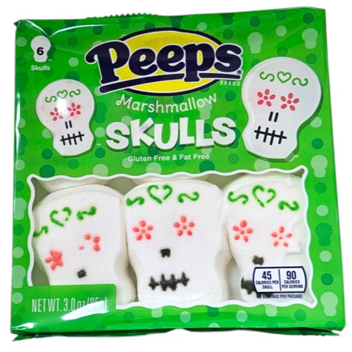 PEEPS Marshmallow Skulls PEEPS Marshmallow Skulls