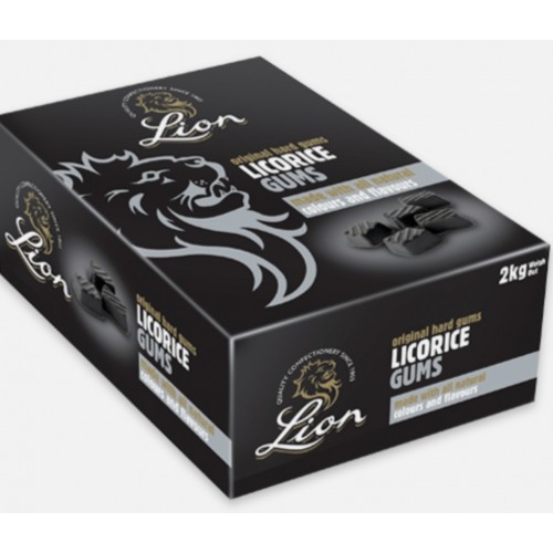 Lion Liquorice Gums 2kg Lion Liquorice Gums 2kg