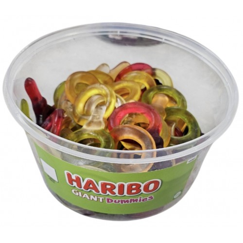 Haribo Giant Dummies in a Tub Haribo Giant Dummies in a Tub