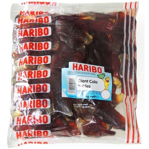 HARIBO GIANT COLA BOTTLES 3kg HARIBO GIANT COLA BOTTLES 3kg