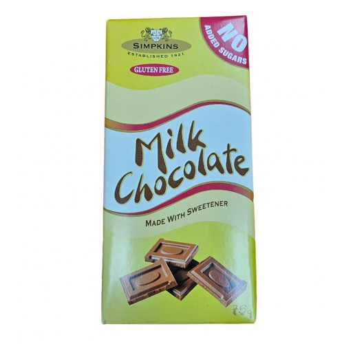 No added sugar Milk Chocolate Bar No added sugar Milk Chocolate Bar
