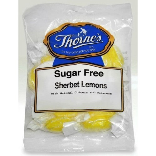 SUGAR FREE SHERBET LEMONS 90g SUGAR FREE SHERBET LEMONS 90g